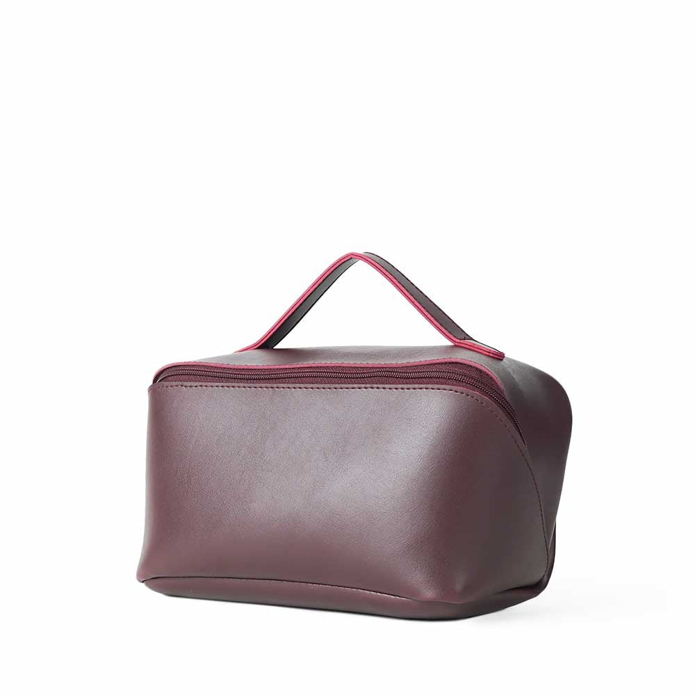 Travel Cosmetic Bag Maroon