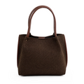 Daily Canvas Tote Bag Brown