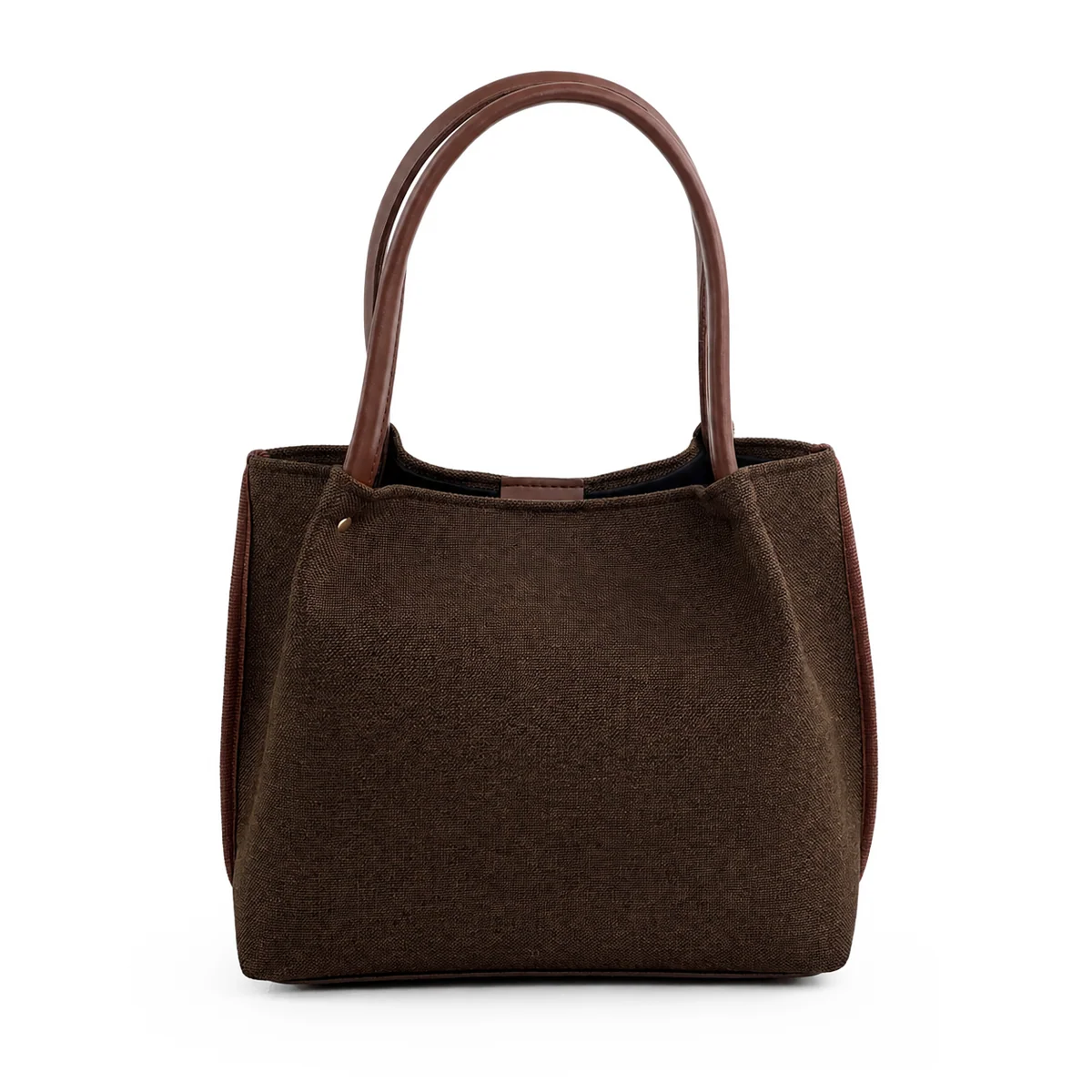 Daily Canvas Tote Bag Brown
