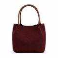 Daily Canvas Tote Bag Maroon