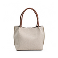 Daily Canvas Tote Bag Beige