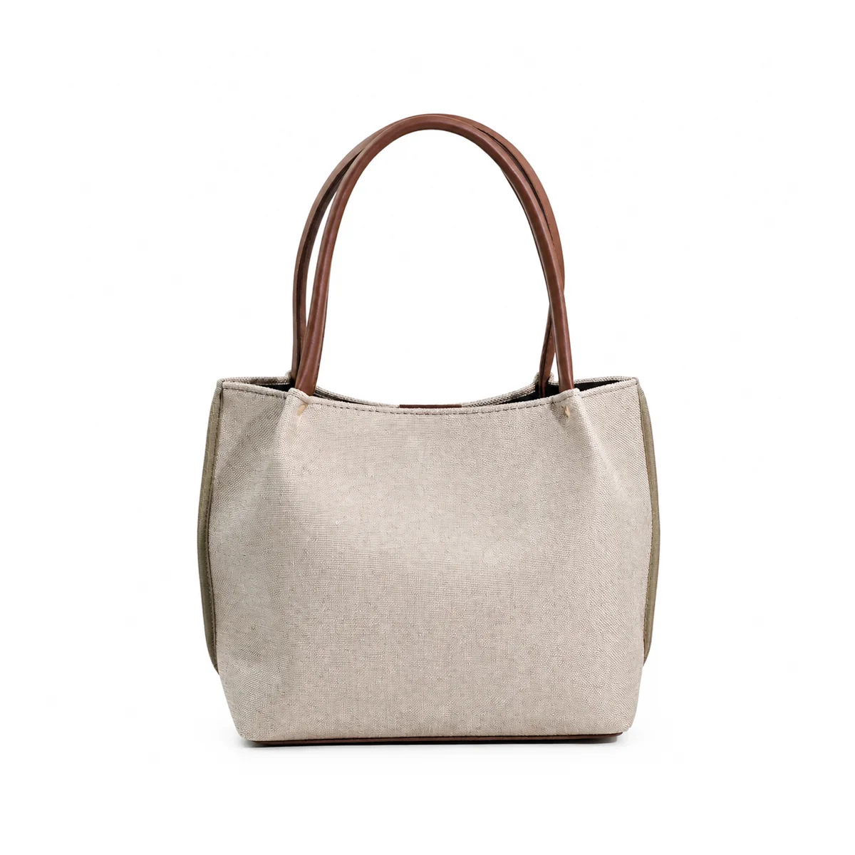 Daily Canvas Tote Bag Beige
