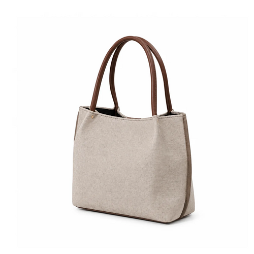 Daily Canvas Tote Bag Beige