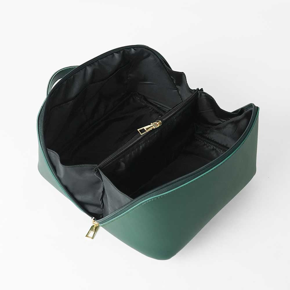 Travel Cosmetic Bag Green